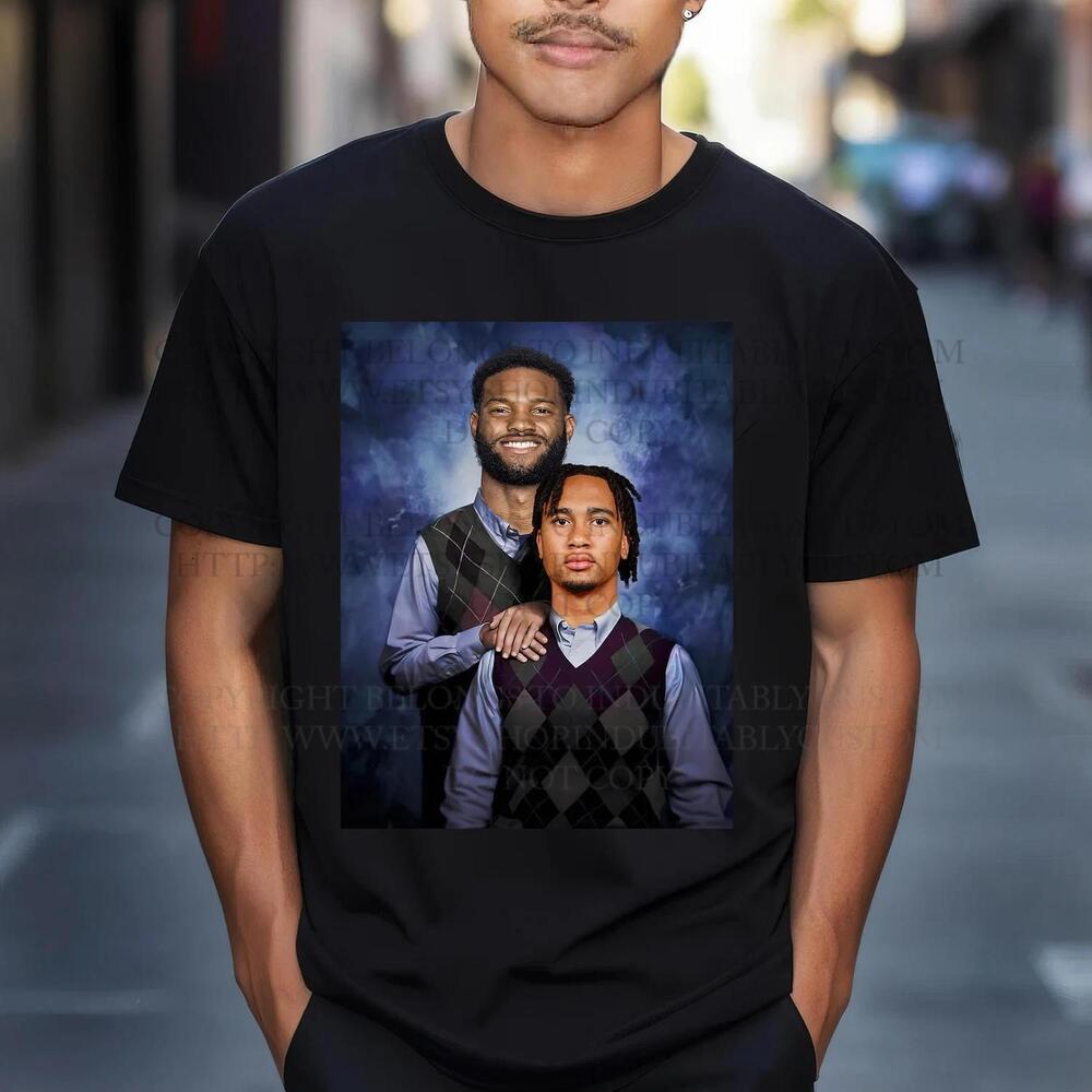 CJ Stroud Nico Collins Step Brothers Houston Texans Graphic